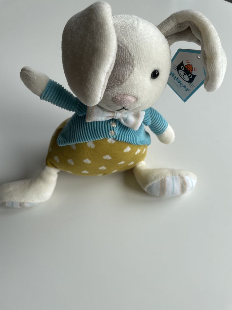 Jellycat maskotka pluszak przytulanka kremowy królik Lewis 19 cm