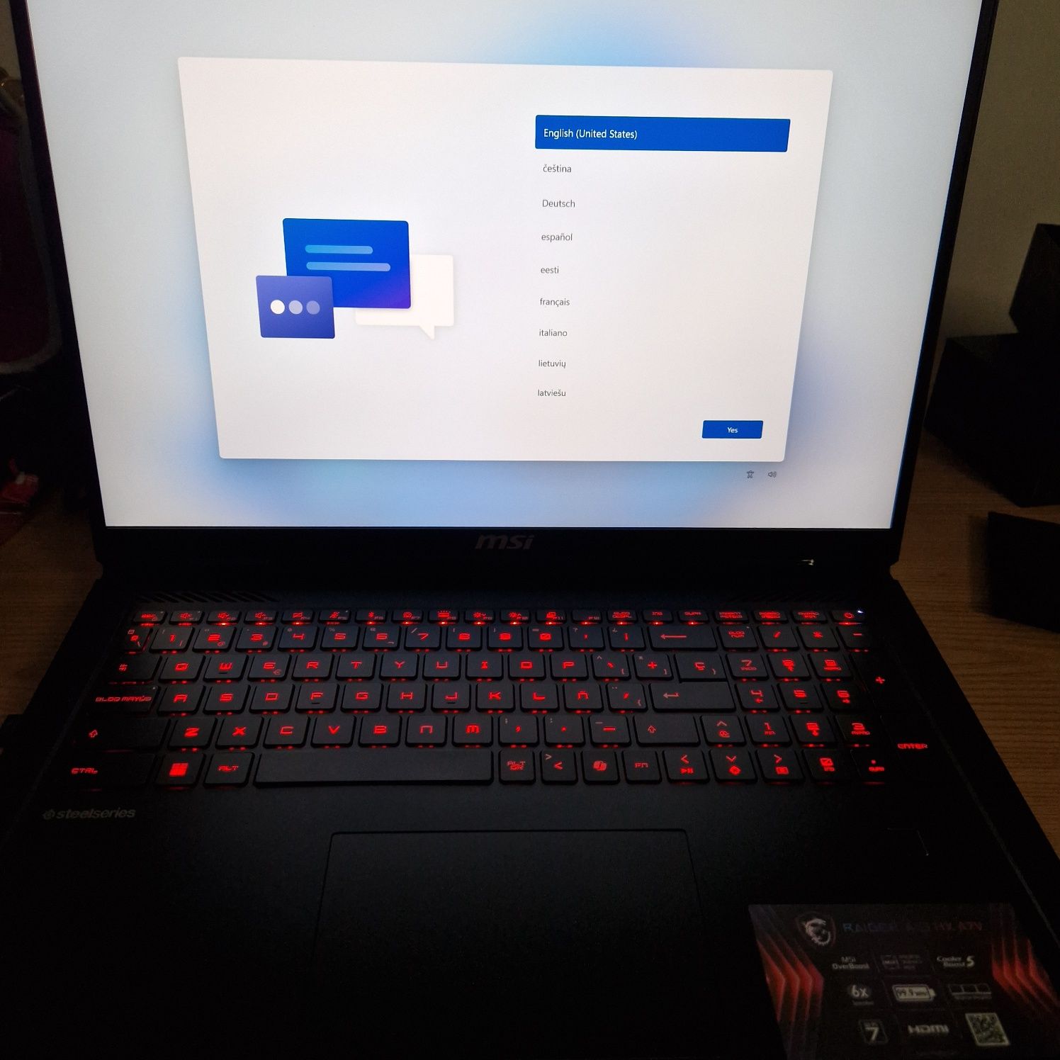 MSI Raider A18 HX Portátil Gaming