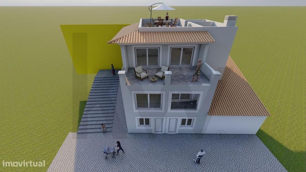 T2 no 2º piso com terraço Ferragudo, Lagoa, Algarve