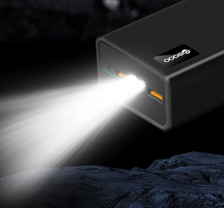Повербанк PSOO 30 000 mAh потужний для ноутбука 65W