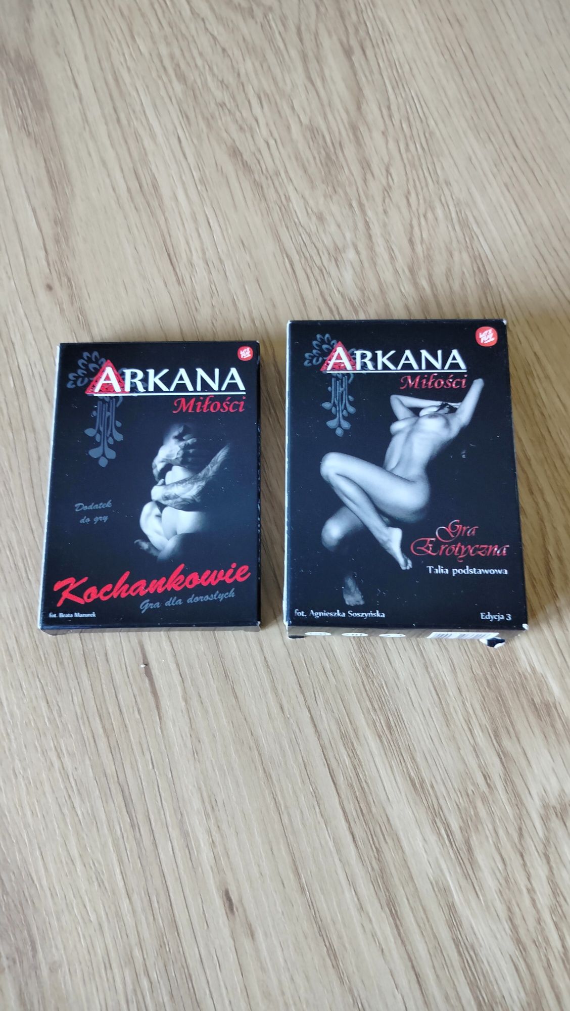 Gra erotyczna arkana miłości plus dodatek