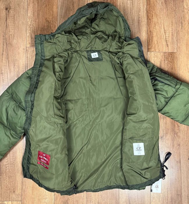 Puffer CP Company куртка пуховик мікропуховик сп компані зелений