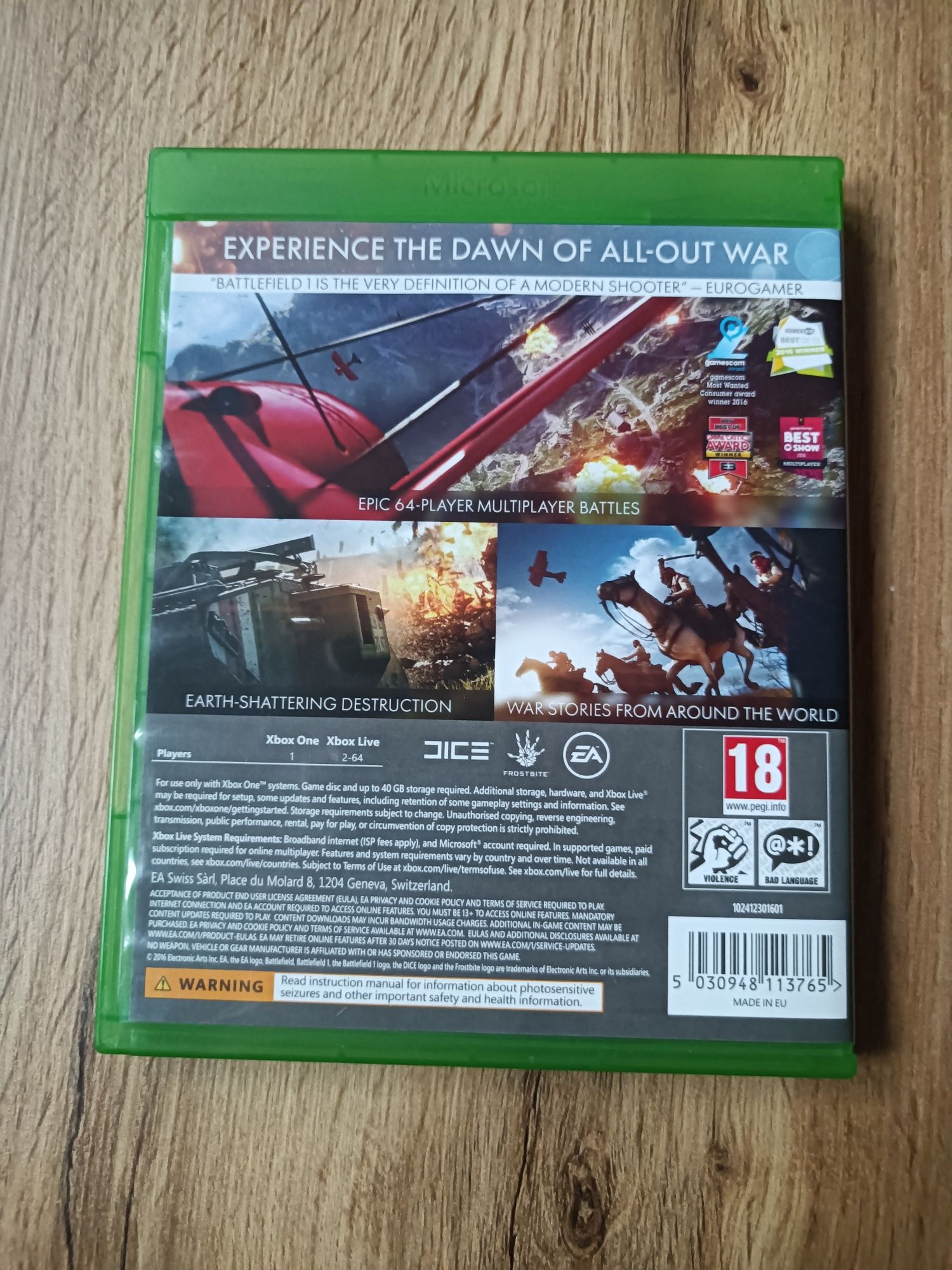 Battlefield 1 Xbox One