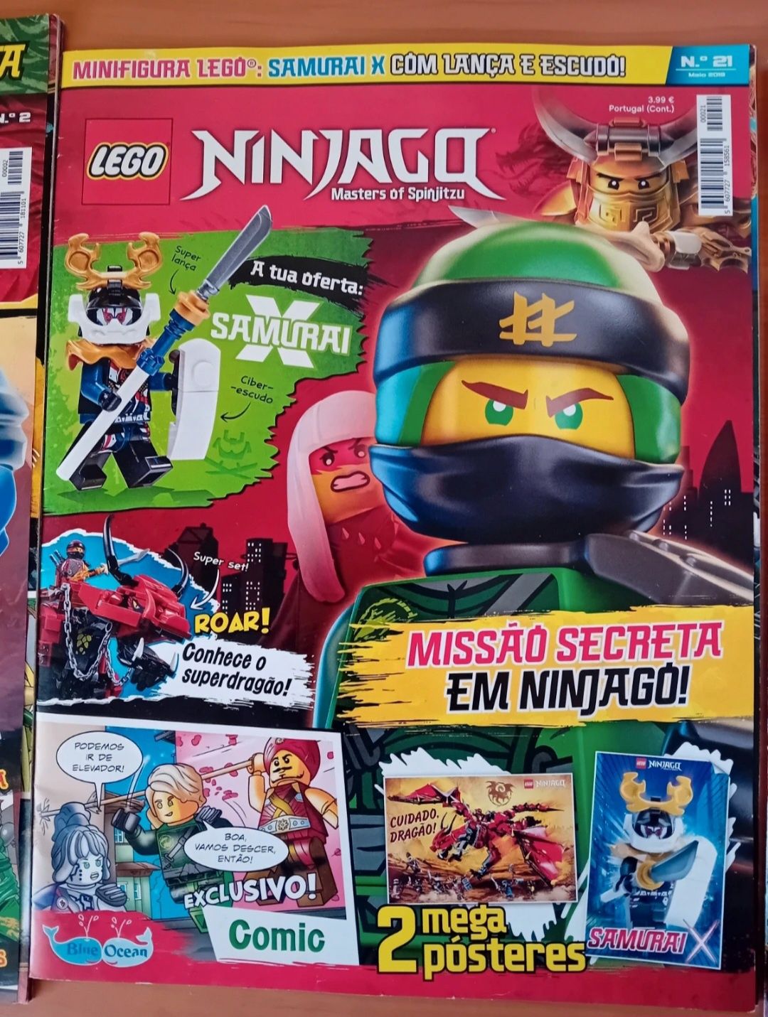 Revistas Lego Ninjago- N*2,21,23