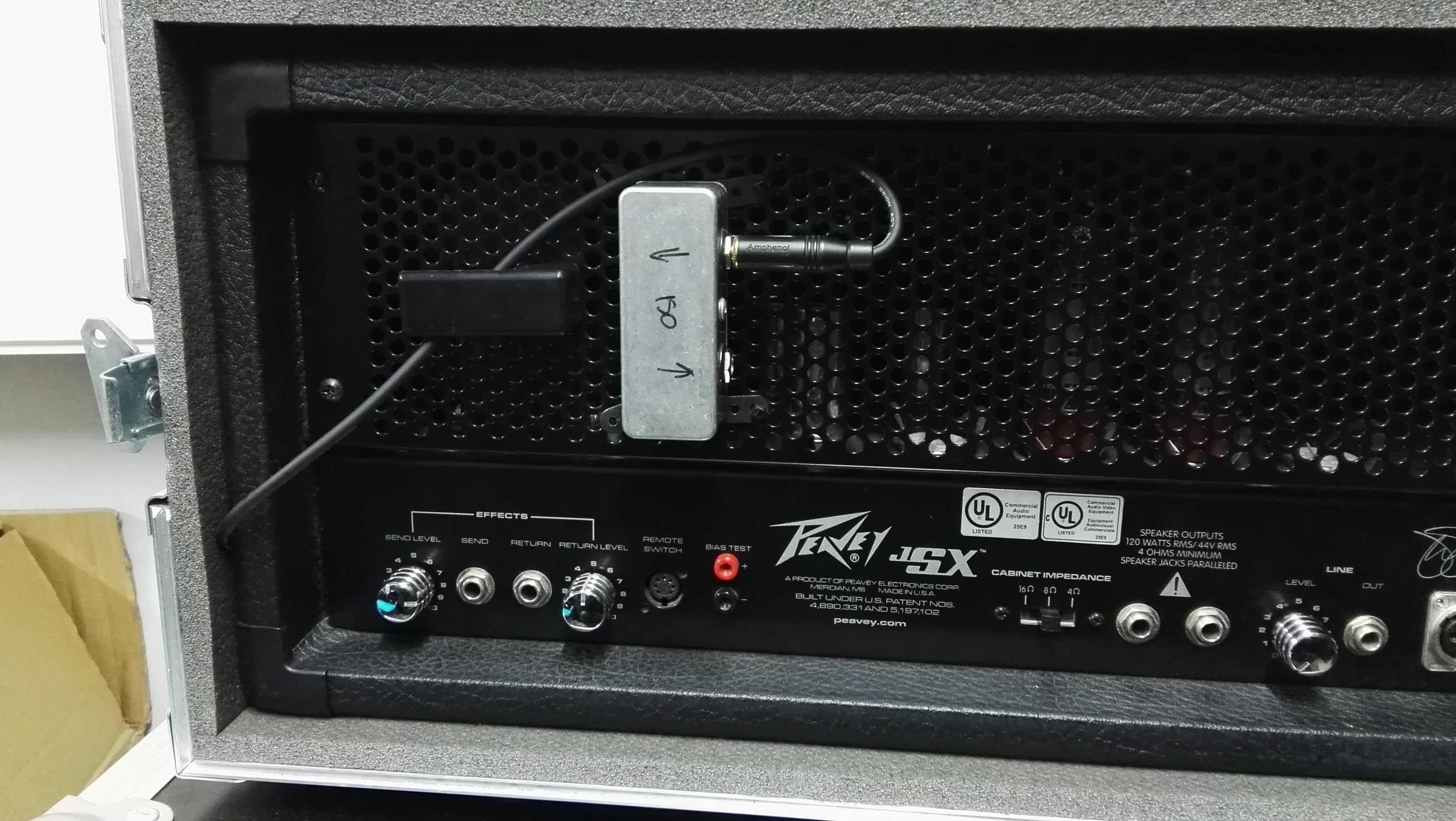 Wzmacniacz gitarowy lampowy head Peavey JSX (mod MLC)