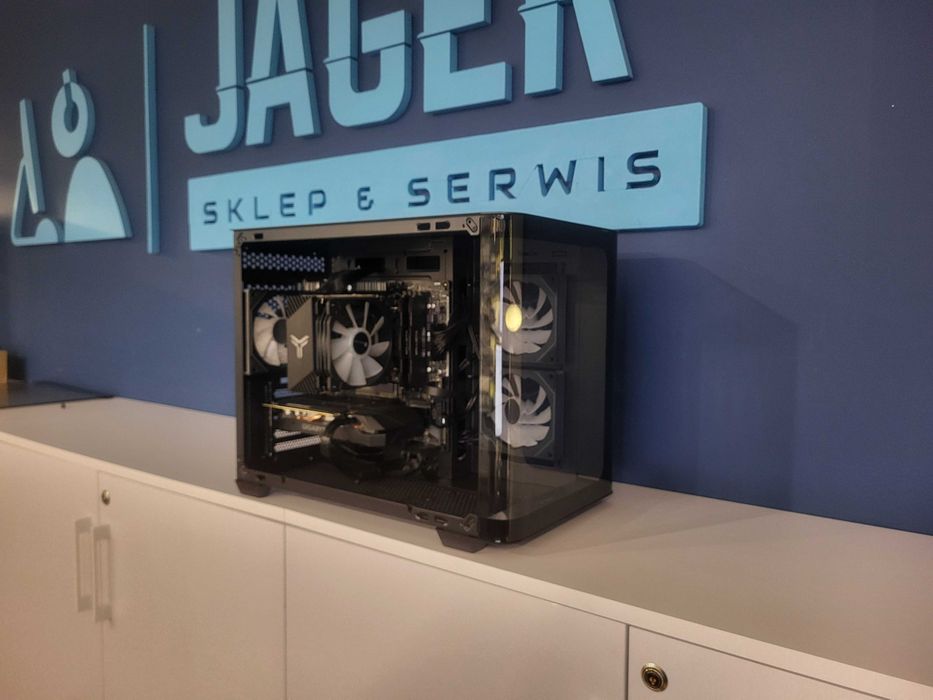 Komputer do gier Ryzen 5 GTX 1660 Ti OC 16RAM 1TB SSD ARGB Raty