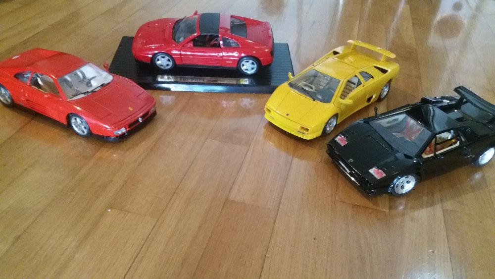 Carros burago - Ferrari, Porshe, lamborghini, alfa romeo