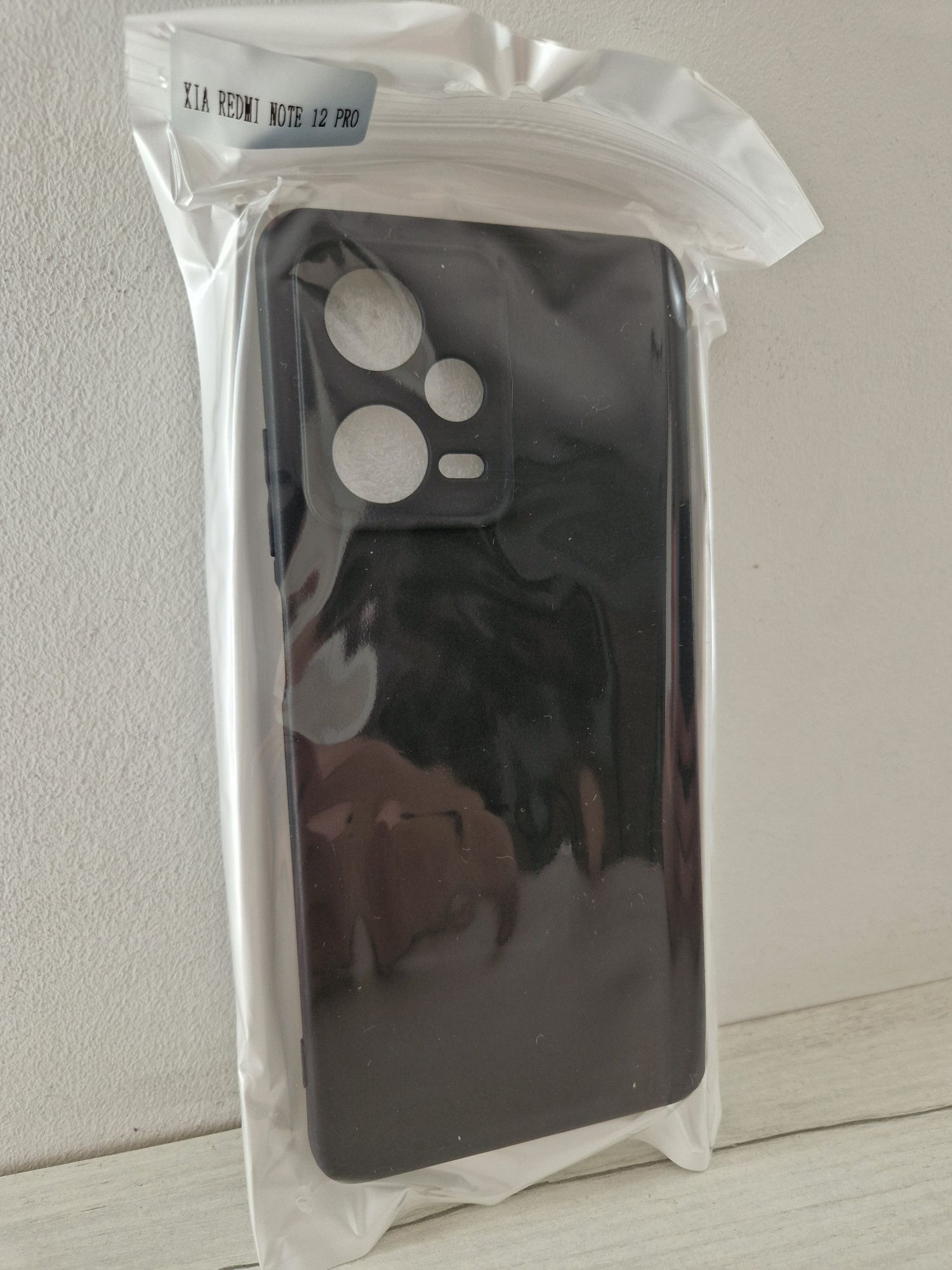 Back Case MATT do XIAOMI REDMI NOTE 12 PRO 5G Czarny