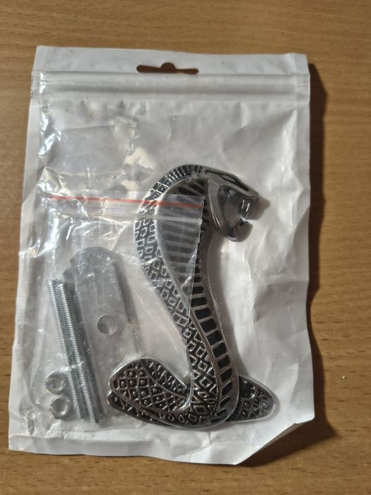 Znaczek emblemat ford mustang cobra