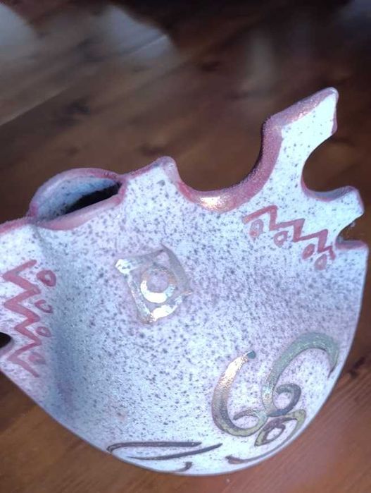 Jarra artesanal decorada