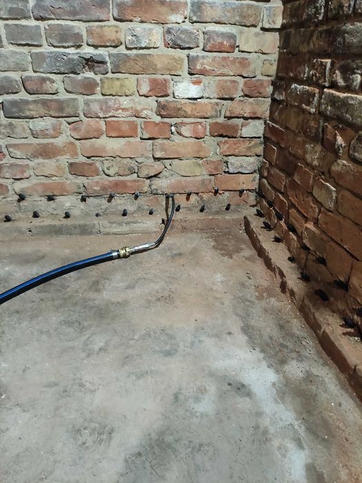 Iniekcja Krystaliczna®, Izolacja,Suchy mur, Fundament, Osuszanie ścian