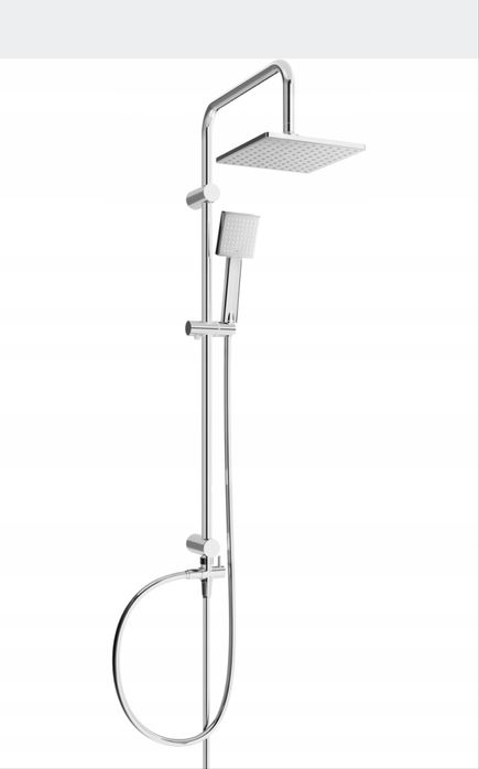 Bateria prysznicowa z deszczowonicą