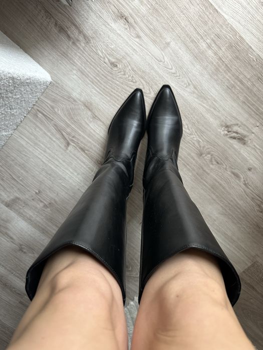 Чоботи-козаки Zara, 39 розмір, гарний стан