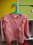 Bluza zara z falbanka r. 110