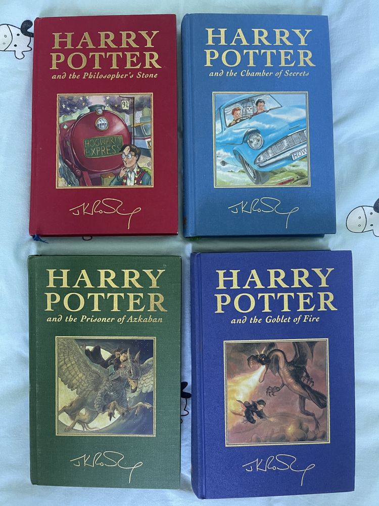 Harry Potter Bloomsbury Deluxe edition, Гарри Поттер книги