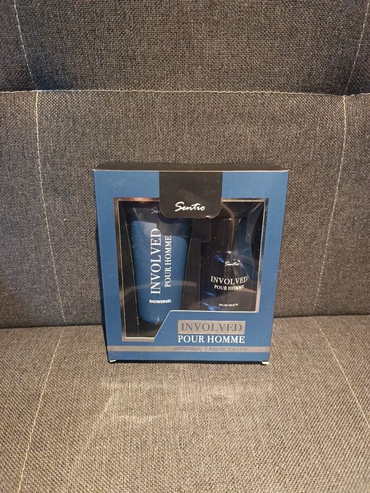 Zestaw prezentowany  męski żel pod prysznic i woda toaletowa Sentio in