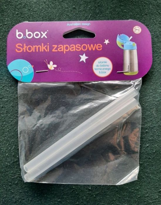 Zapasowe słomki do termobutelki B.box 2szt