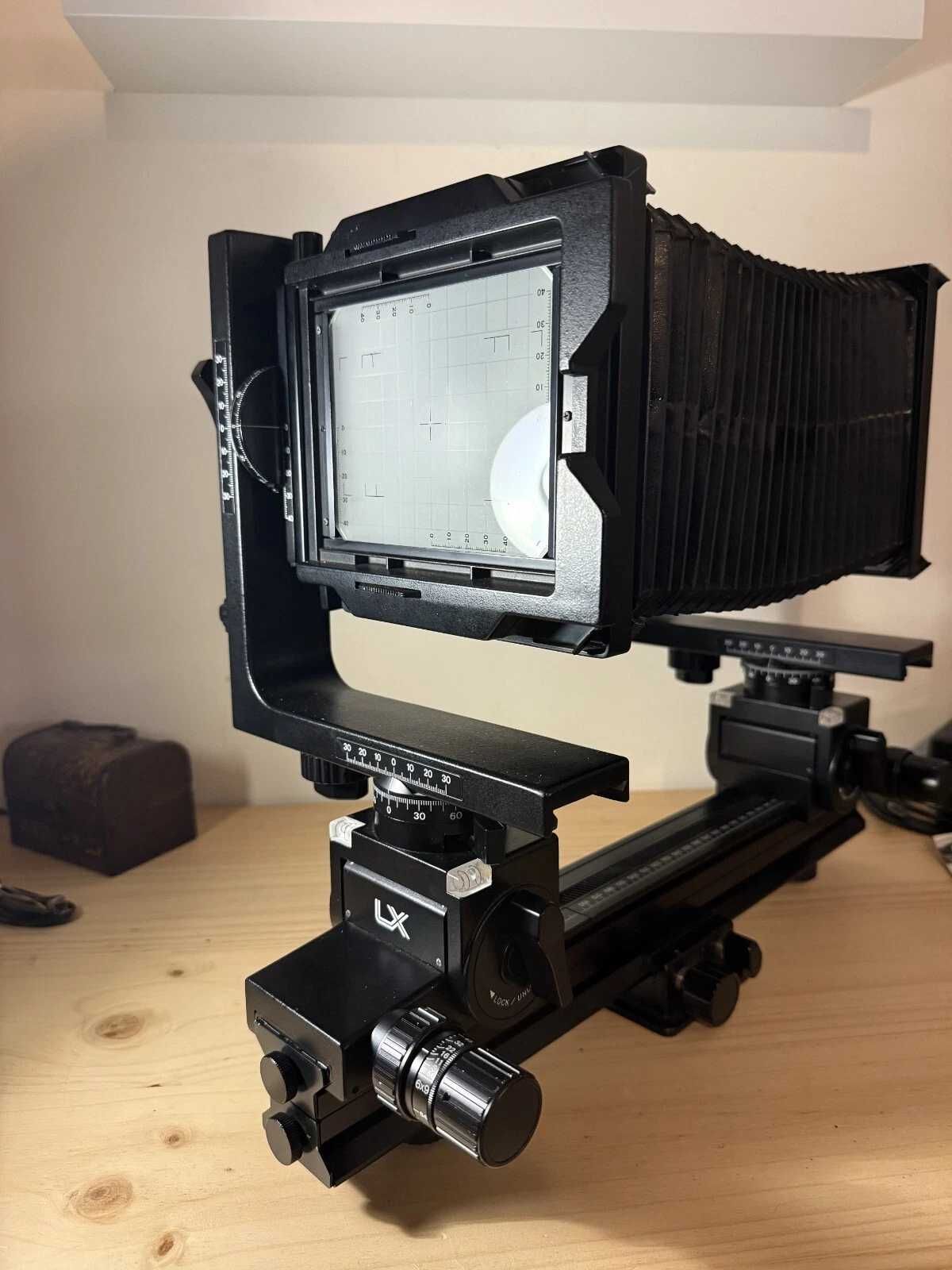 Camara Horseman 45lx 4x5 inch grande formato monorail extensivel