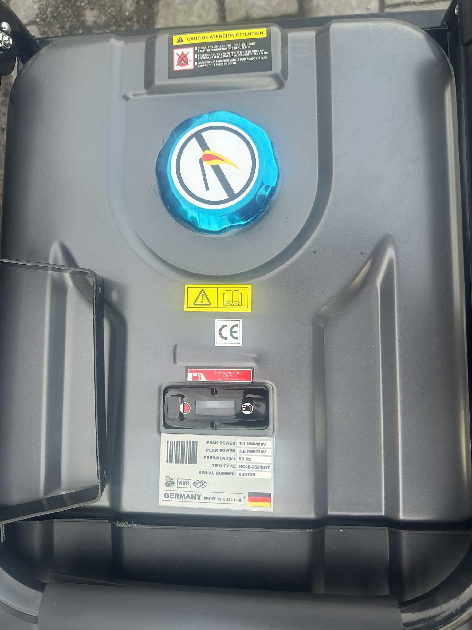 Agregat generator prądotwórczy WERTHOLB WTH1620V 7,1kW AVR