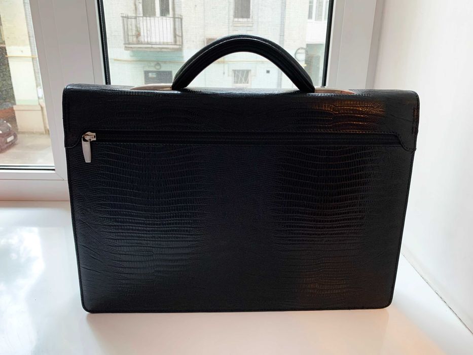 Мужской кожаный портфель сумка Neri Karra