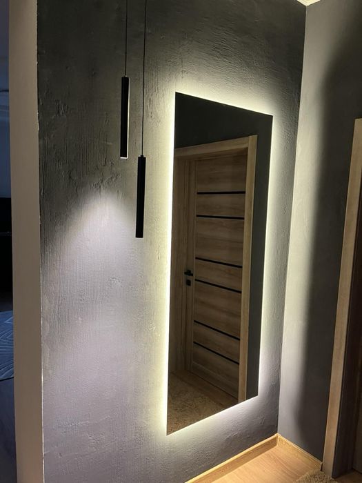 Дзеркало з led підсвіткою. Гримерне дзеркало. Дзеркало для салона