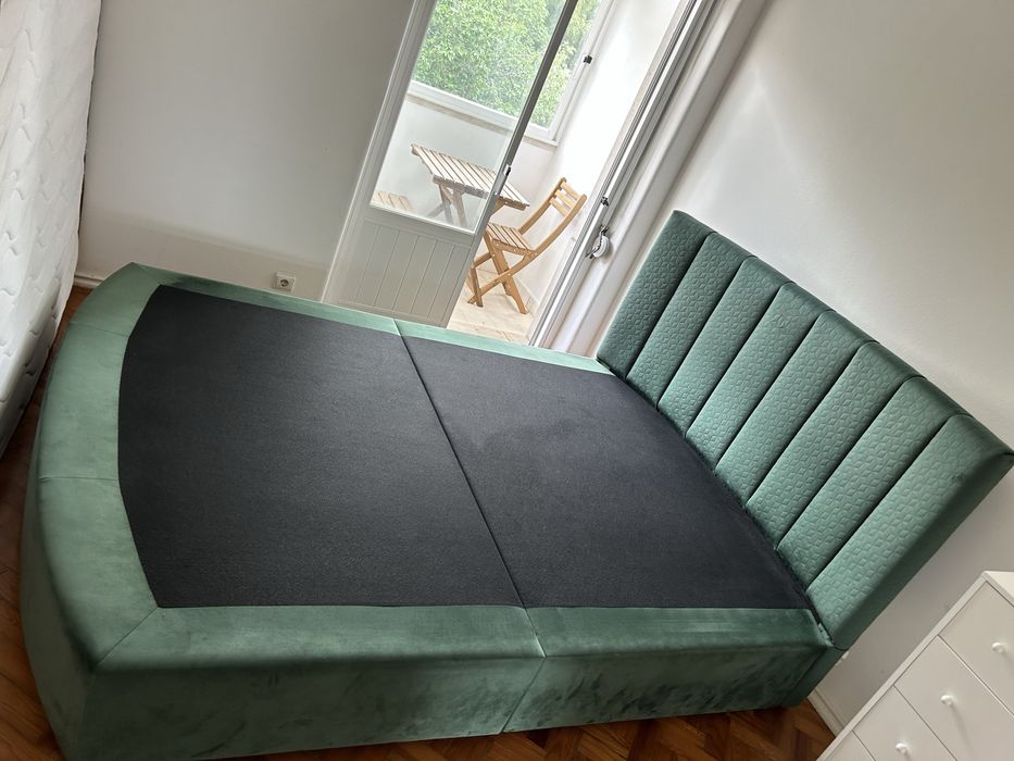 Cama velvet- Velvet Bed