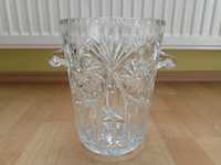 Kryształowy duży pojemnik na lód / kryształowy duży wazon