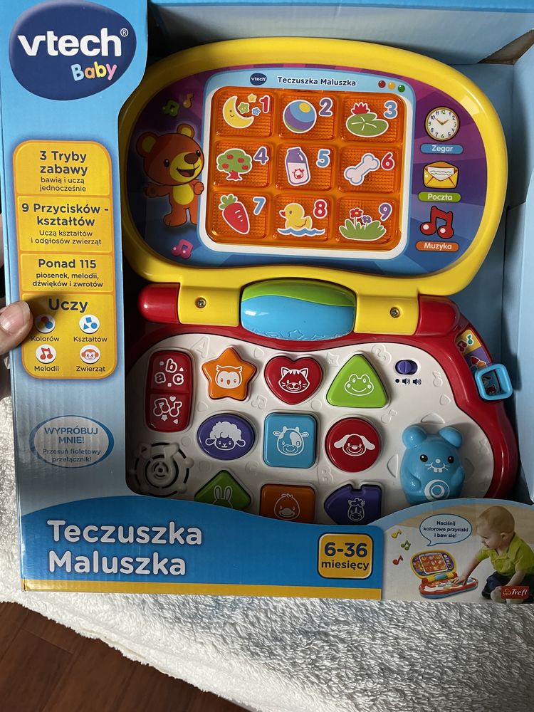 Teczuszka maluszka vtech nowa.