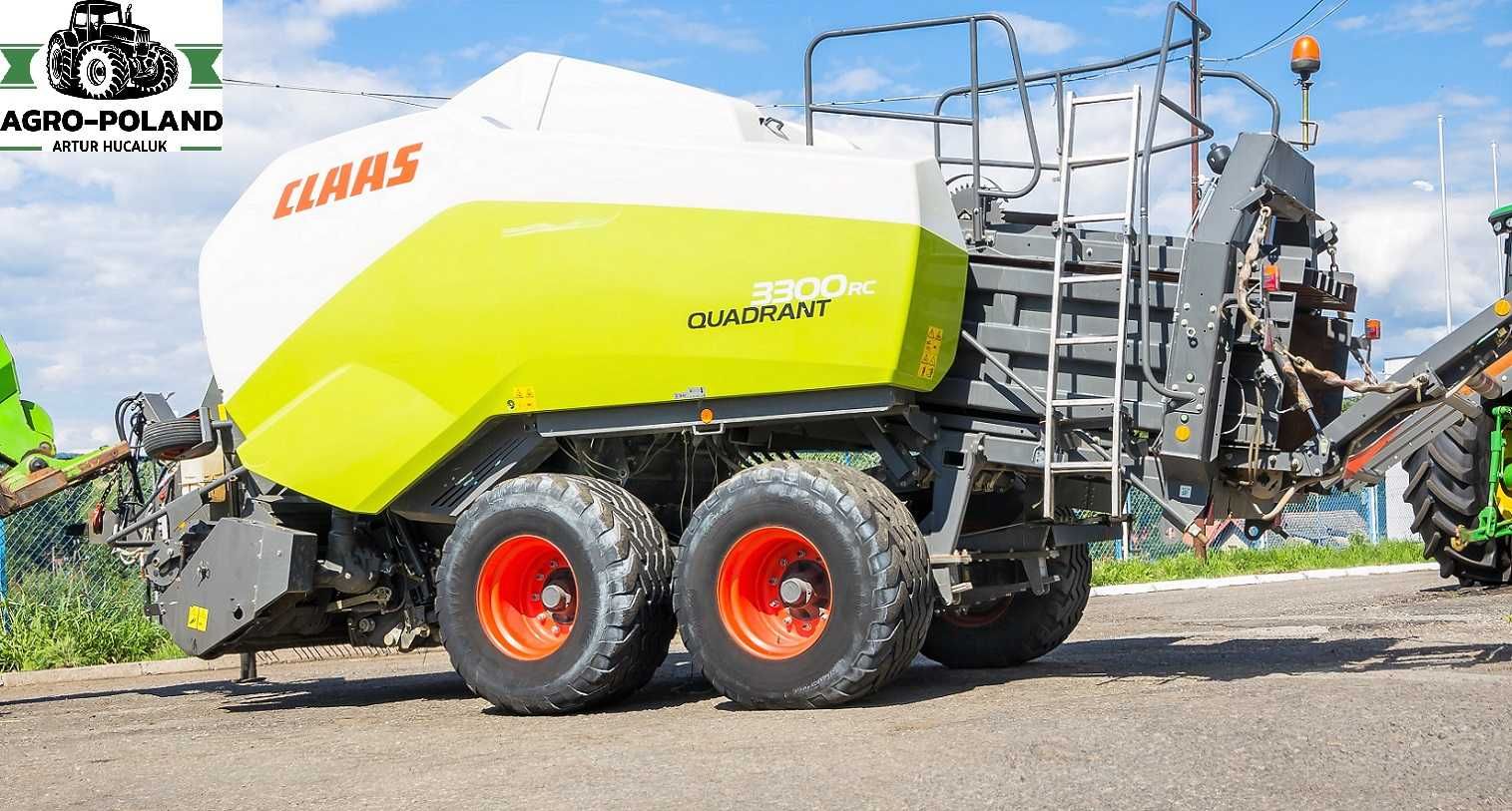 Прес-підбирач CLAAS QUADRANT 3300 RC - тандем - 2012 рік