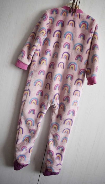 Piżama polarowa 92 98 kigurumi onesie pajacyk z polaru ciepła kombinez