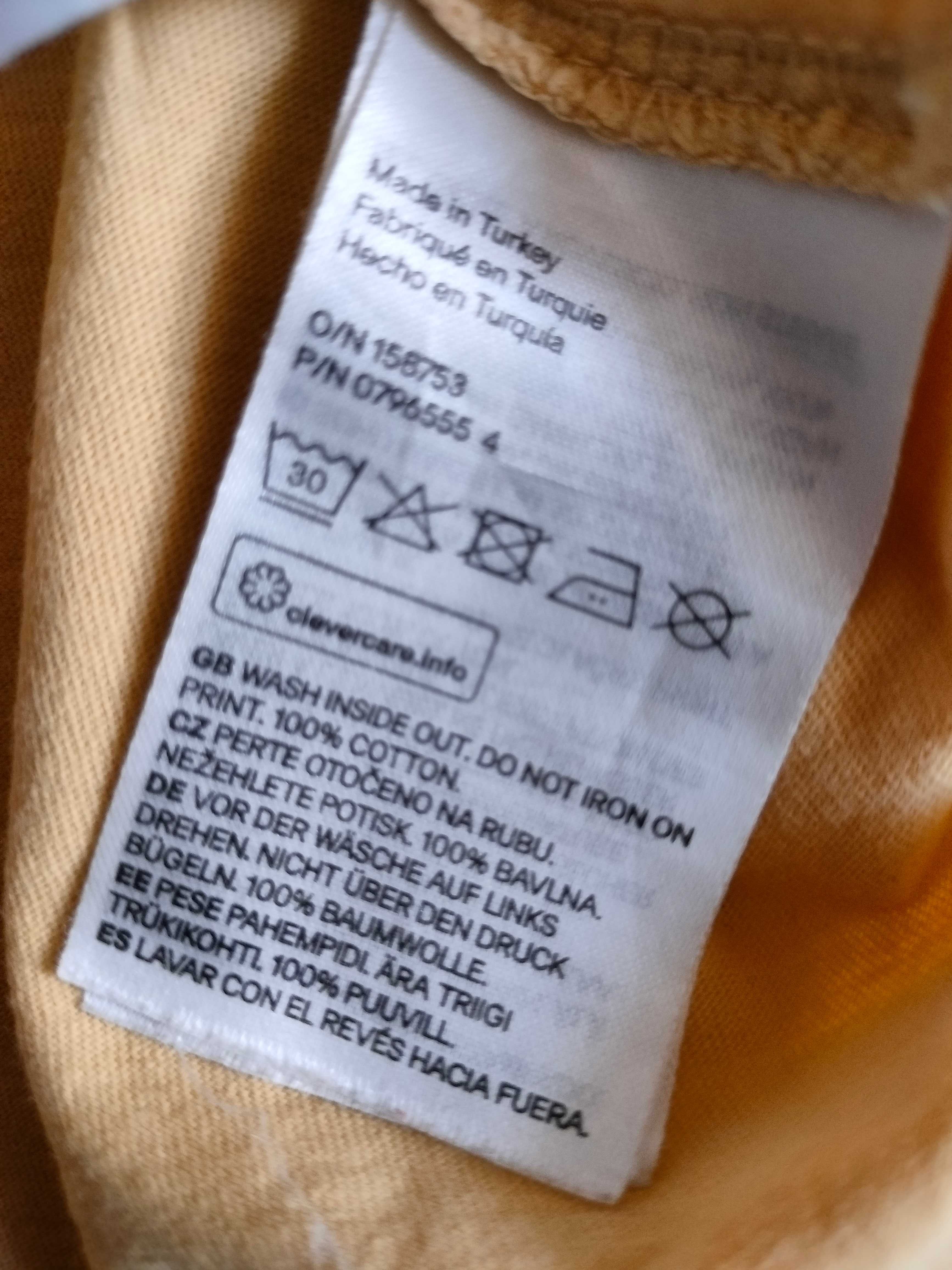 Koszulka z psem H&M 122 cm