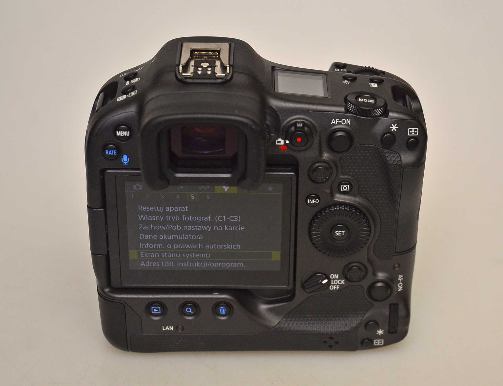 Aparat Canon EOS R3 body 22 tysiące zdjęć Ideał Gwarancja