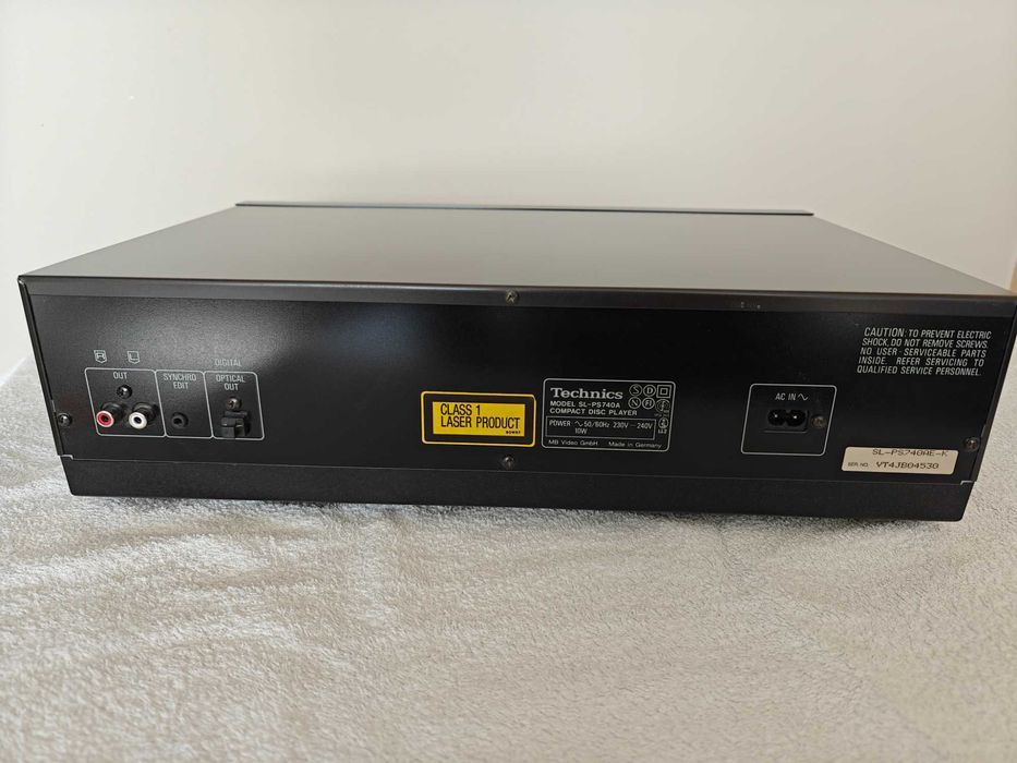 Odtwarzacz cd Technics SL-PS740A + pilot
