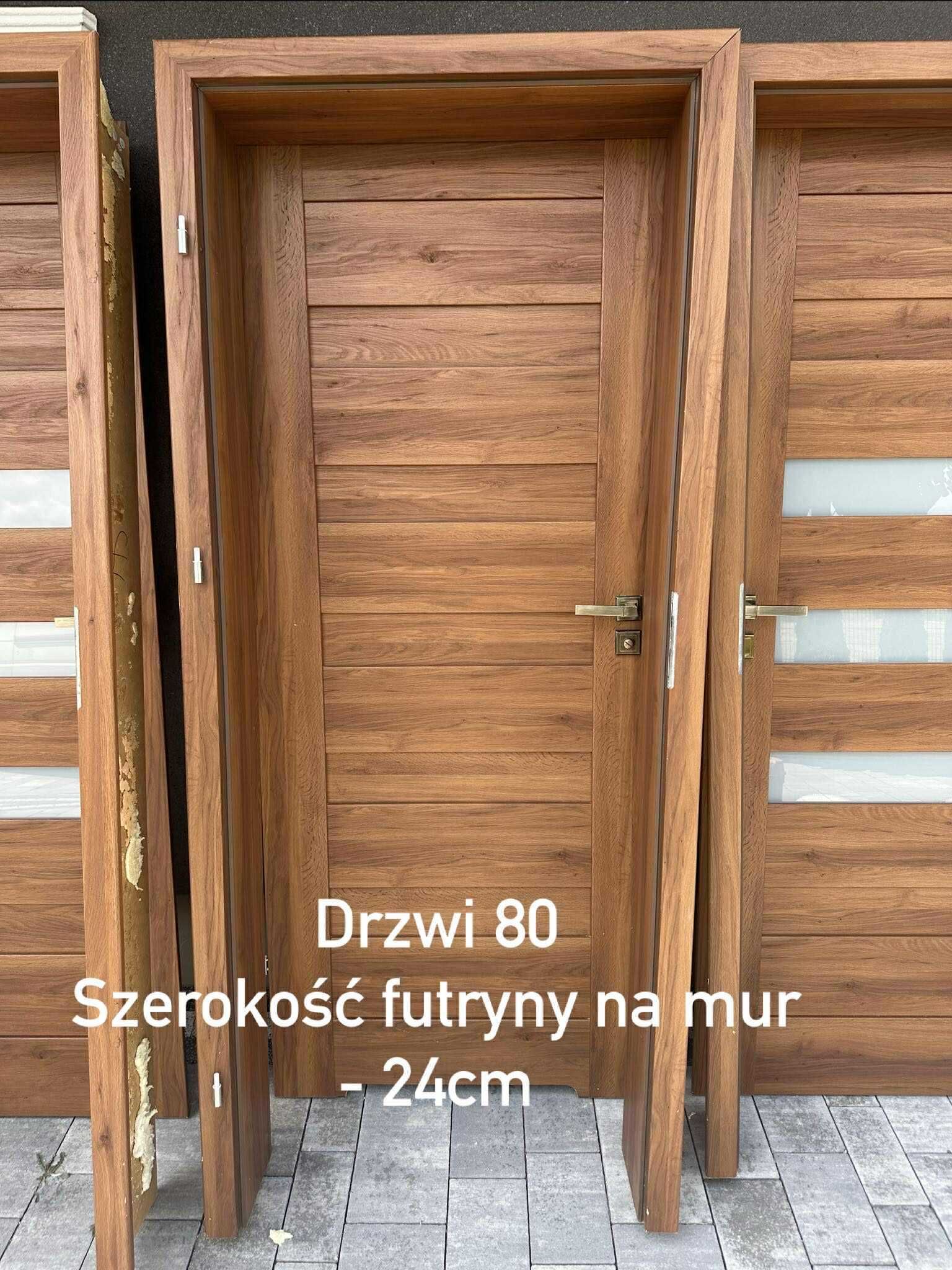 Sprzedam 4 Pary Drzwi Wewnętrznych z Futryną!
