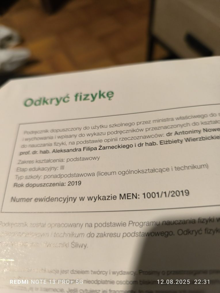 Zostala tylko kl.1 Podręczniki do liceum i technikum jak na zdjęciu