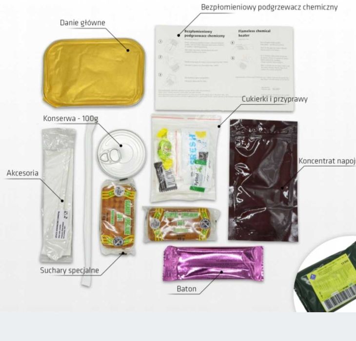 Sprzedam Racje Żywnościowe