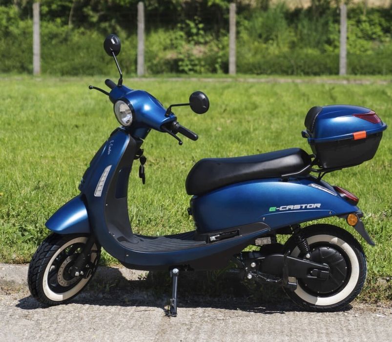 Skuter elektryczny E-Castor do 45 km/h z baterią homologacja EU L1E-B