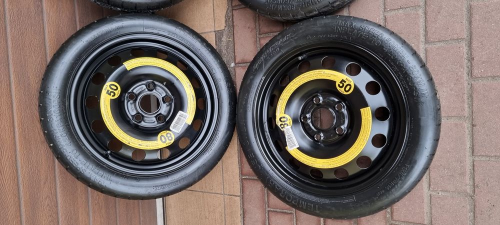 Koło dojazdowe zapasowe dojazdówka vw 5x112x16
