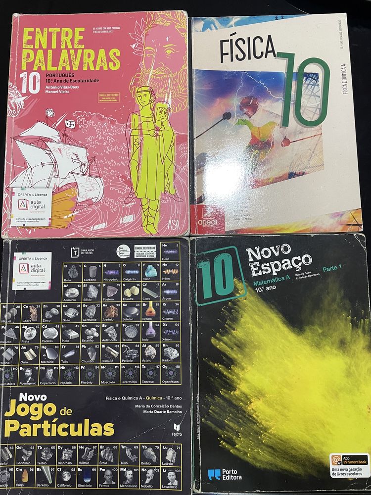 Manuais - Livros 10 ano