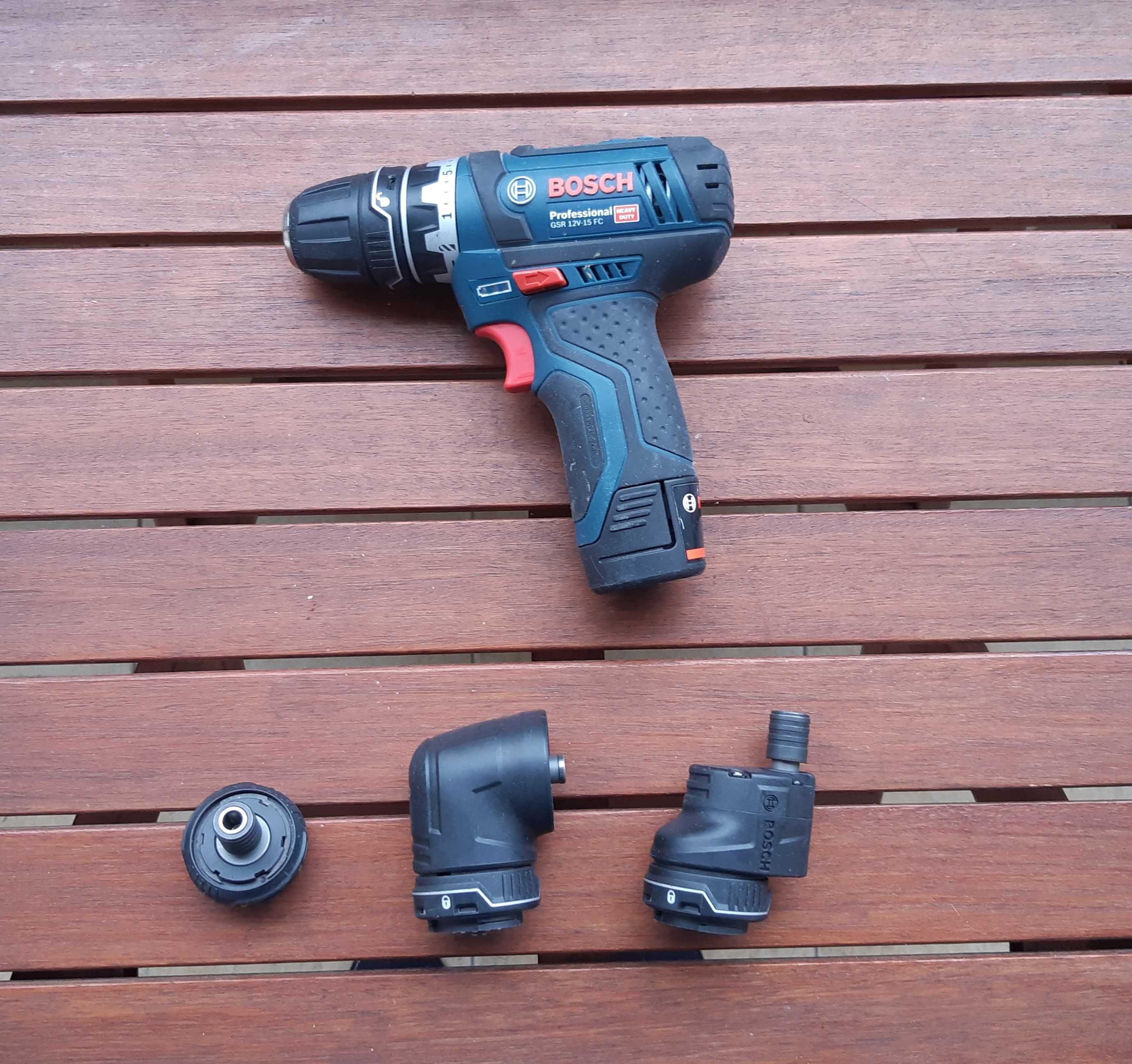 Wiertarko-wkrętarka akumulatorowa Bosch GSR 12V-15 FC Professional