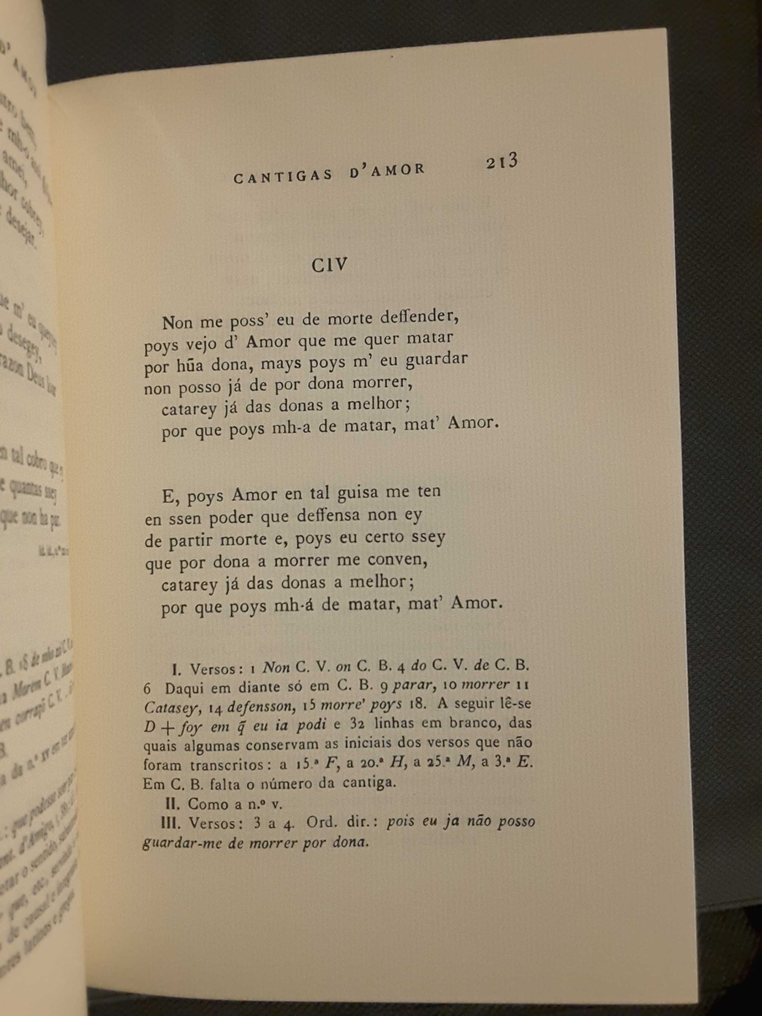 Fernando Pessoa - Obra Poética / Cantigas de Amor dos Trovadores