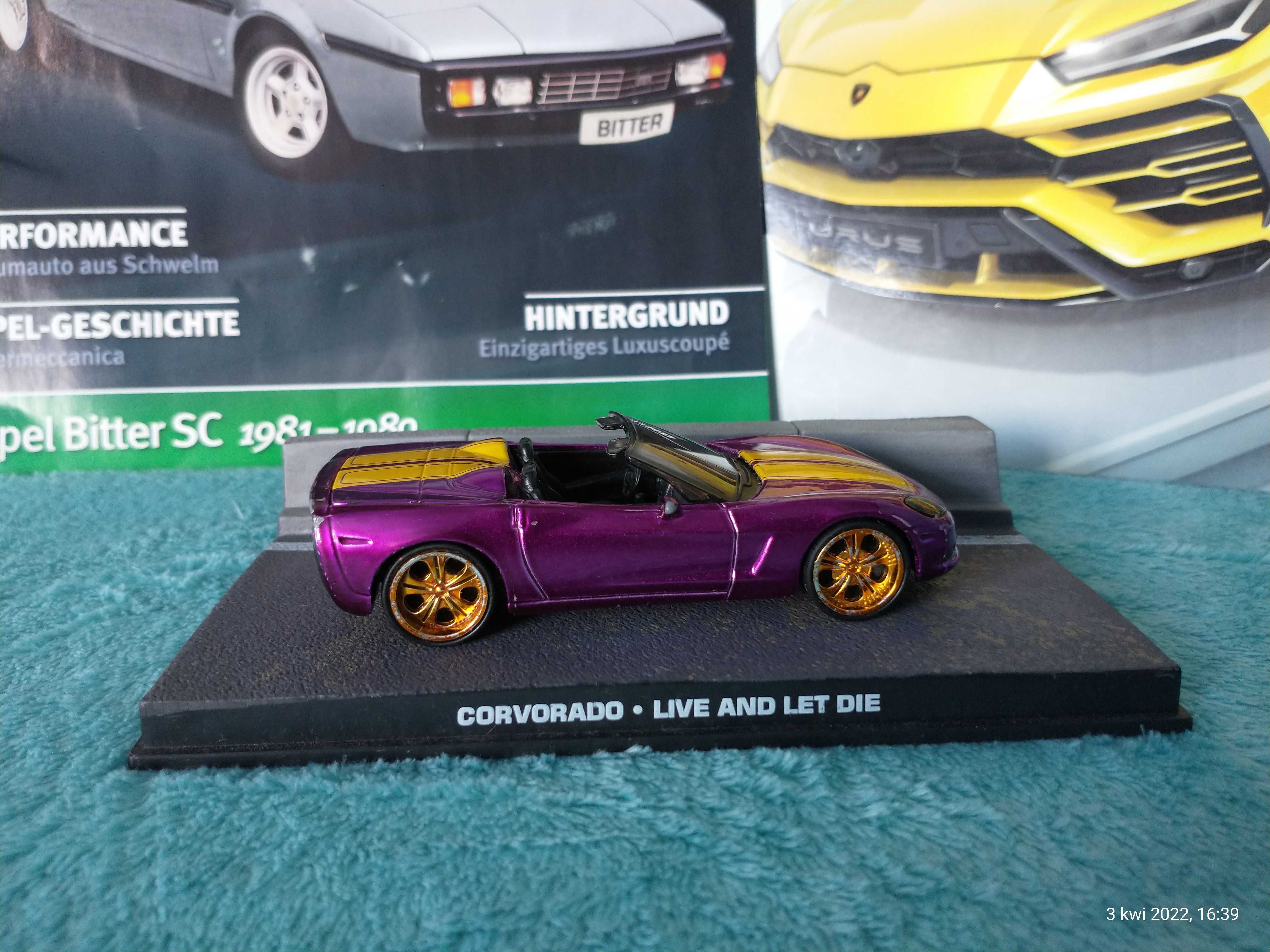 Chevrolet Corvette 1:43 Bburago Street Tuners Stary Model