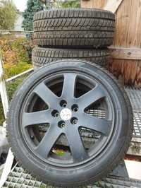 Alufelgi 17cali i opony zimowe 225/50R17 - 4 szt. kpl. Peugeot 607