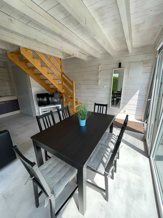 Komfortowe domki - apartamenty 140m od plaży z tarasem i parkingiem!!!
