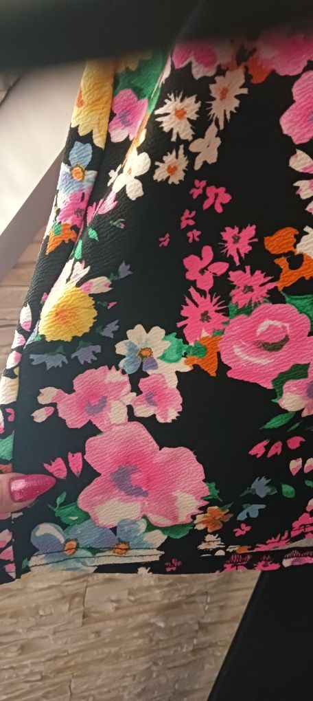 Tunika L/XL w kwiaty