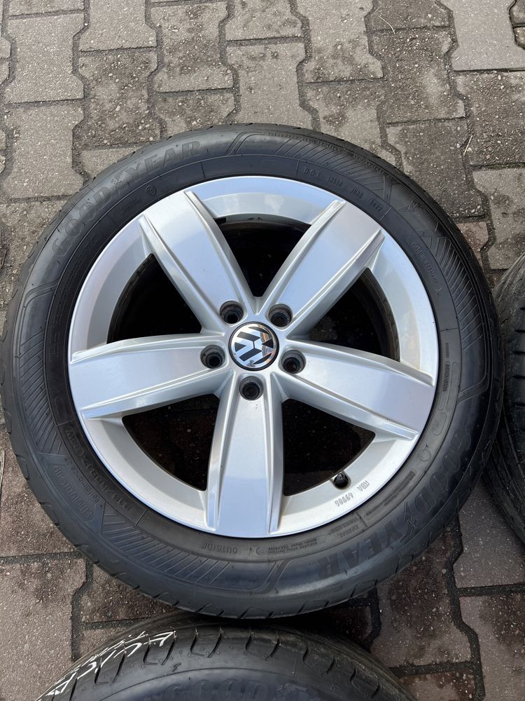 Koła letnie 17 VW Passat B8 Superb III + Goodyear 2022 rok