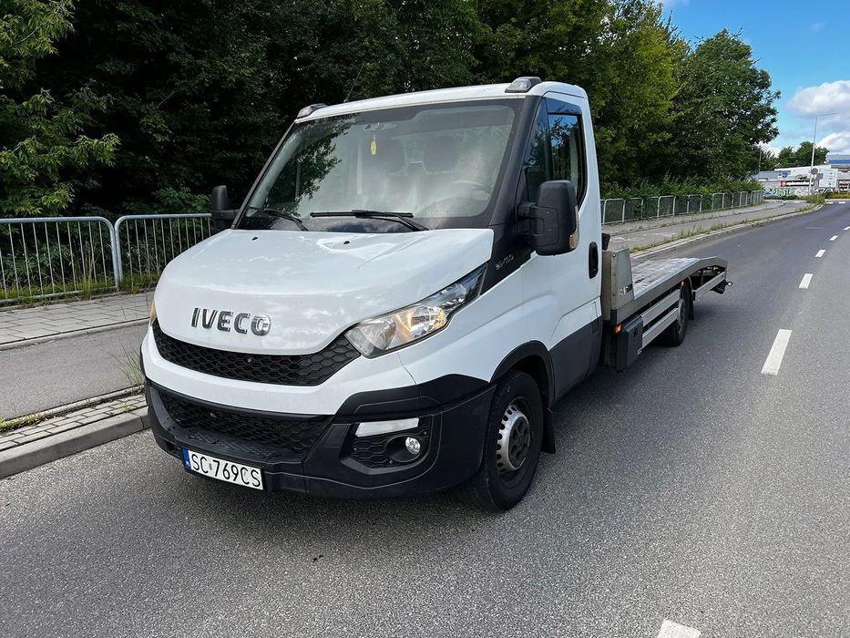 Iveco Daily 35s16 autolaweta  Iveco Daily 35s16 CHIP 190km autolaweta sypialka webasto wciągarka