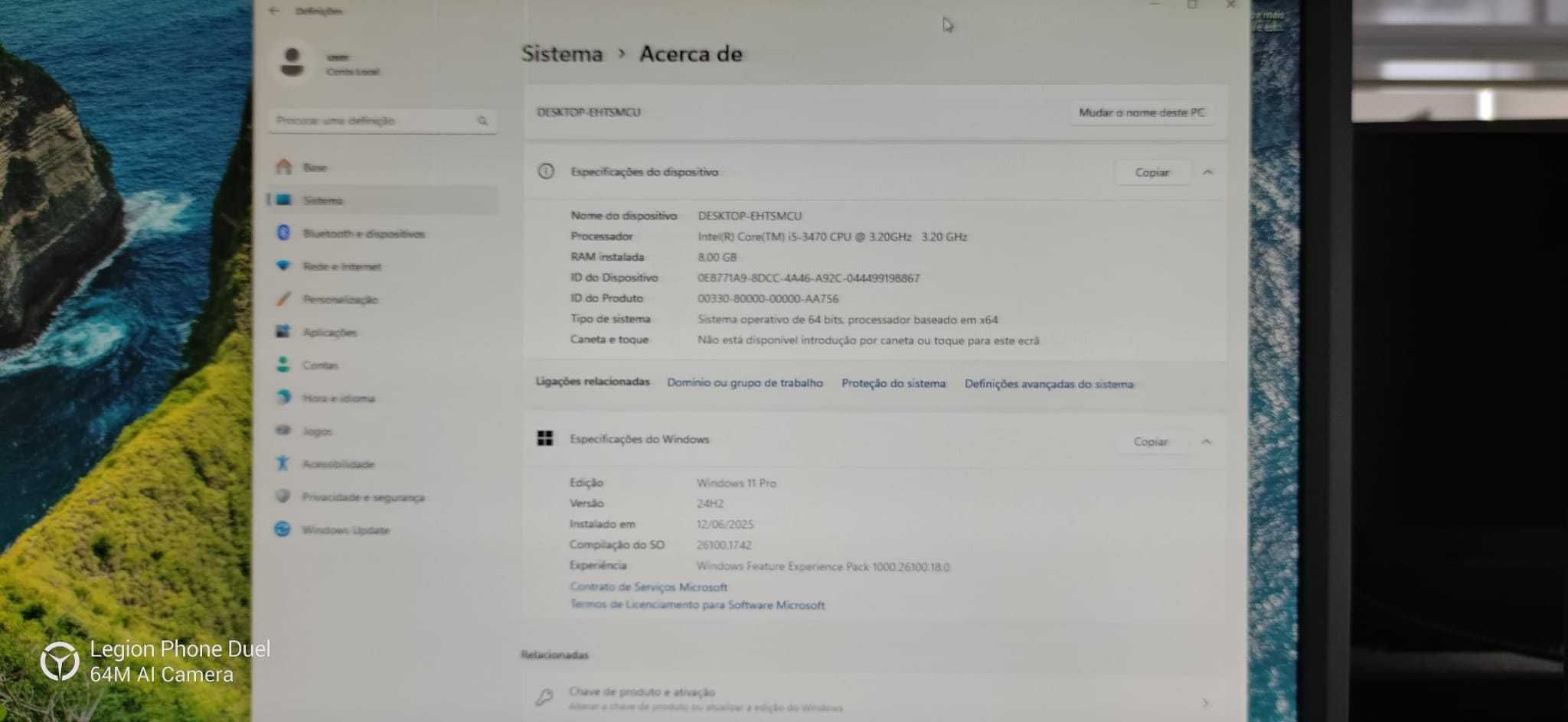 PC I5 -3470 usado