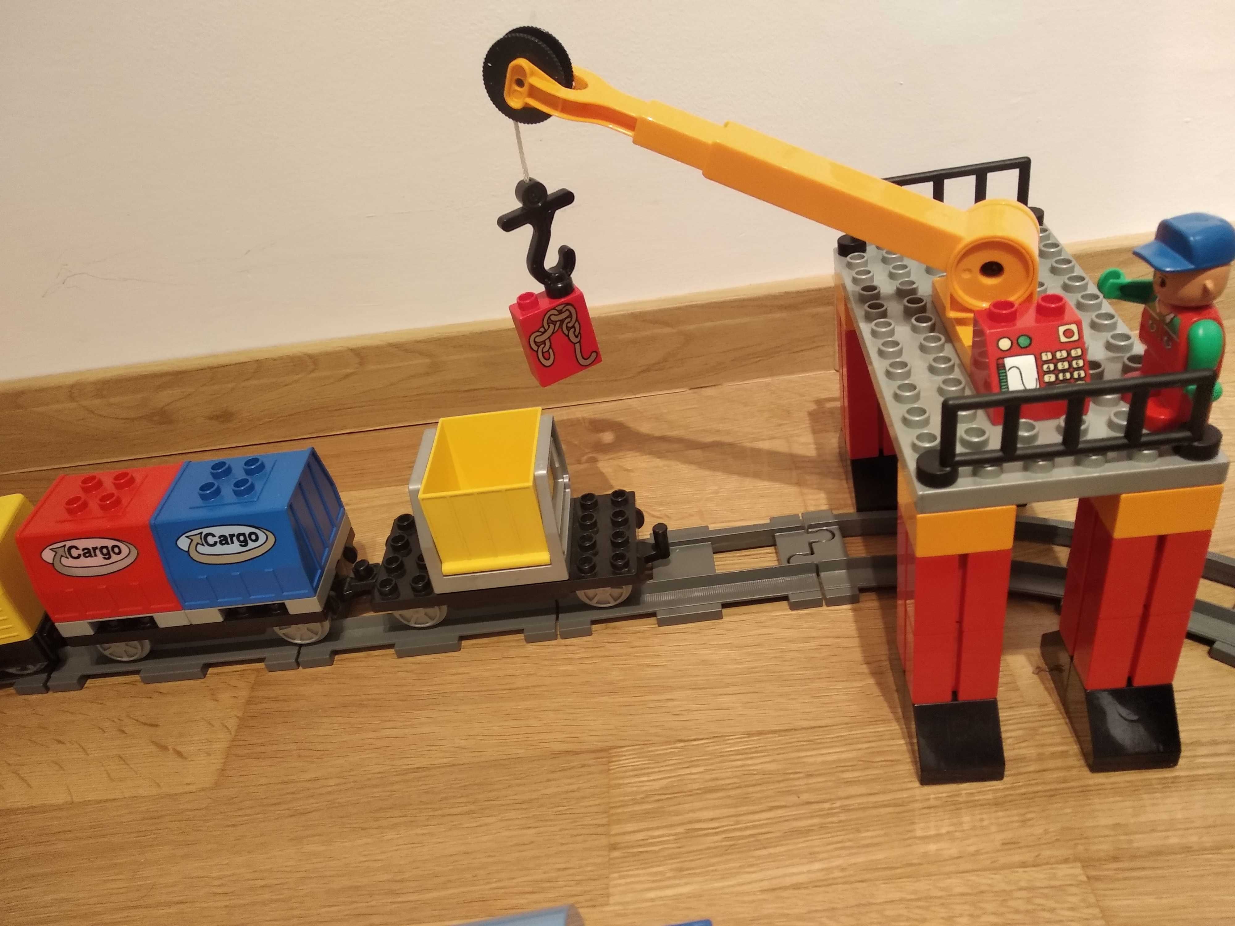zestaw Inteligentna Kolejka Pociąg klocki Lego Duplo 3325