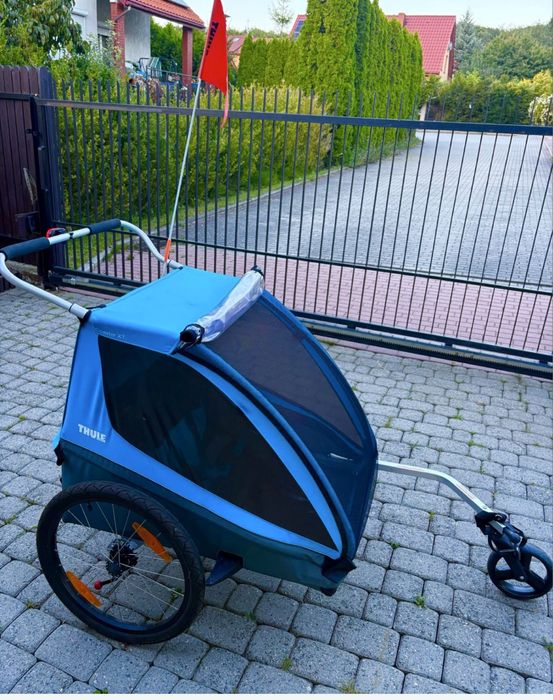Przyczepka rowerowa Thule coaster XT - 2 osobowa , wysyłka